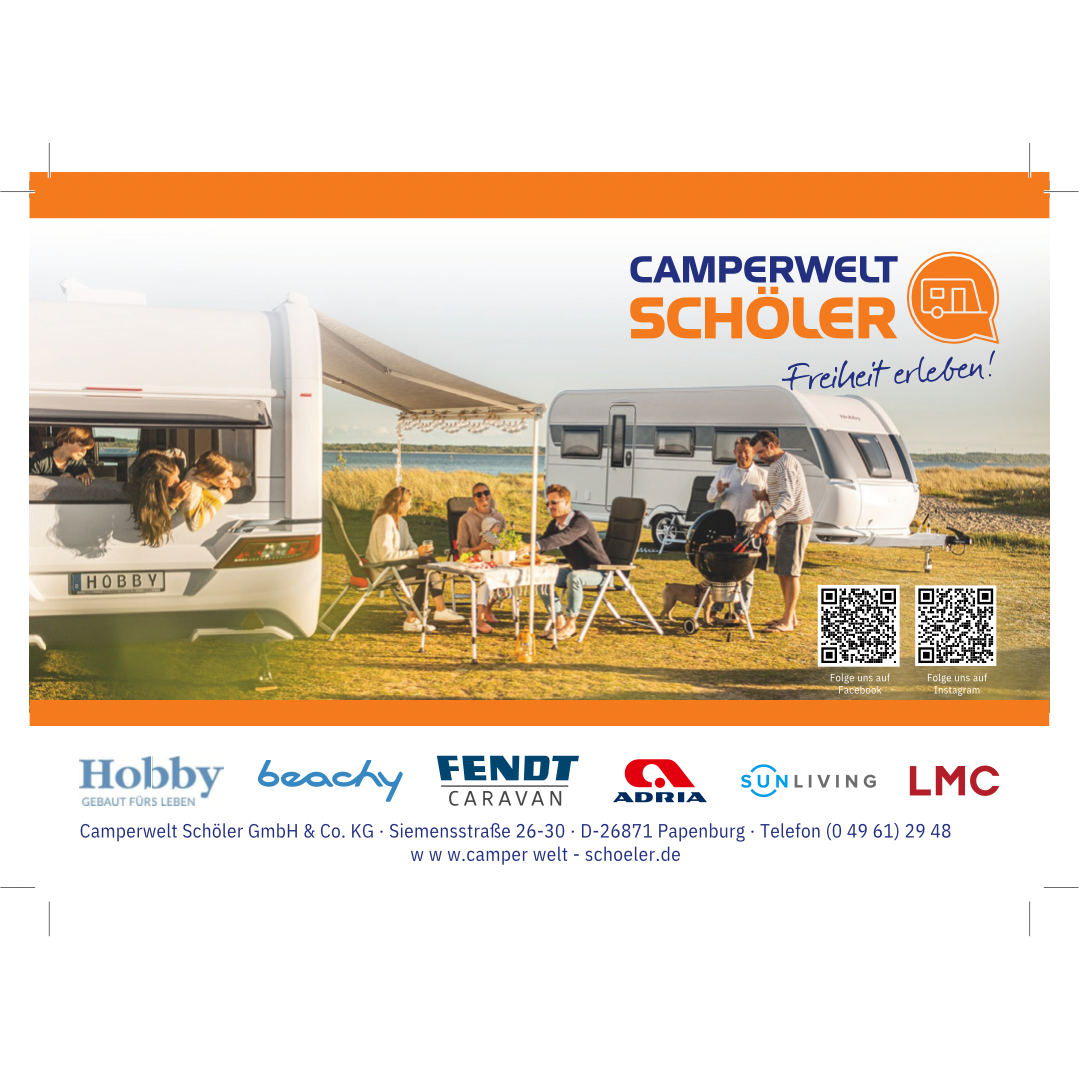 Camperwelt Schöler GmbH & Co. KG, Caravanhändler in Papenburg,  Niedersachsen