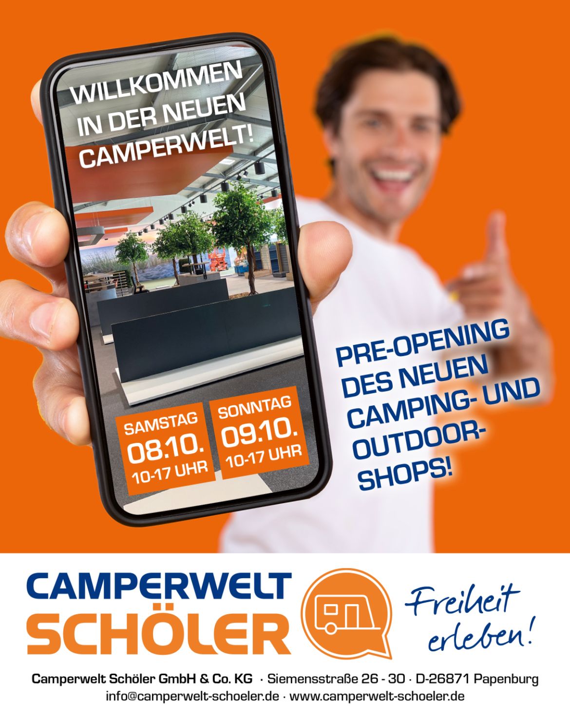 Wohnwagenhändler - Camperwelt Schöler GmbH & Co. KG