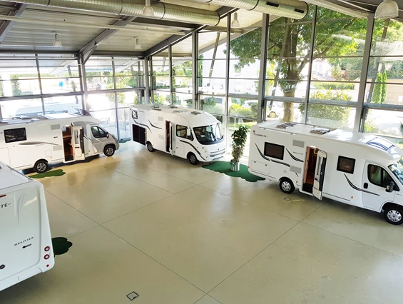 Wohnmobilhändler: Caravaning Galerie Augsburg - Ihr freundlicher Partner in Bayern für Hymer und Fleurette