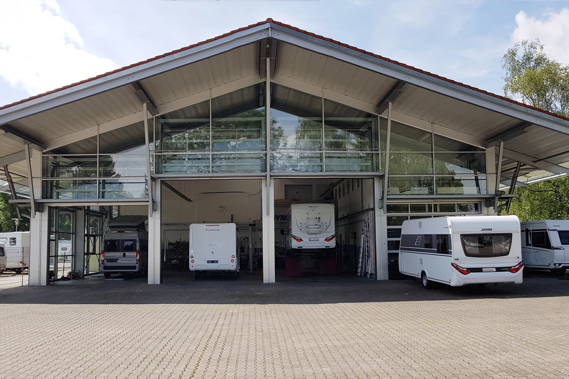 Wohnmobilhändler: Caravaning Galerie Augsburg - Ihr freundlicher Partner in Bayern für Hymer und Fleurette
