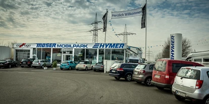 Wohnwagenhändler - PLZ 55576 (Deutschland) - Einfahrt - Moser Caravaning GmbH