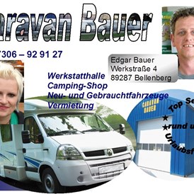Wohnmobilhändler: Herzlich Willkommen bei Caravan Bauer - Caravan Bauer