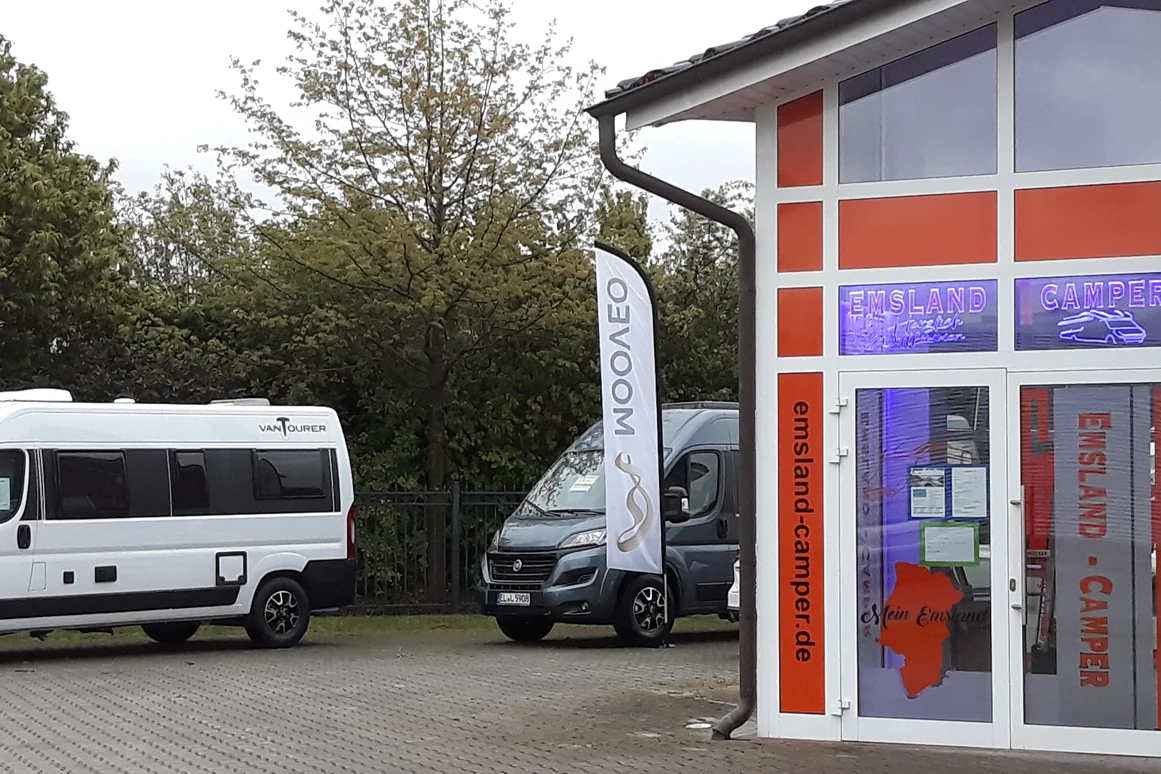 Wohnmobilhändler: Kastenwagen - Teilintegrierte Wohnmobile.
Vantourer Modelle 
Verschiedene Modelle bei uns erhältlich. - Emsland Camper