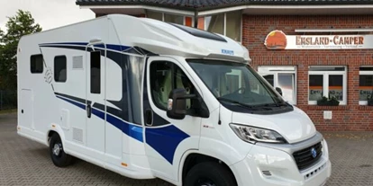 Wohnwagenhändler - Emmen (Drenthe) - Buchen Sie unsere Mietmodelle.
Ob Teilintegriert oder Kastenwagen für 2 .
Alle Mietfahrzeuge mit Navigation, Markise und Rückfahrkamera ausgestattet.
 - Emsland Camper
