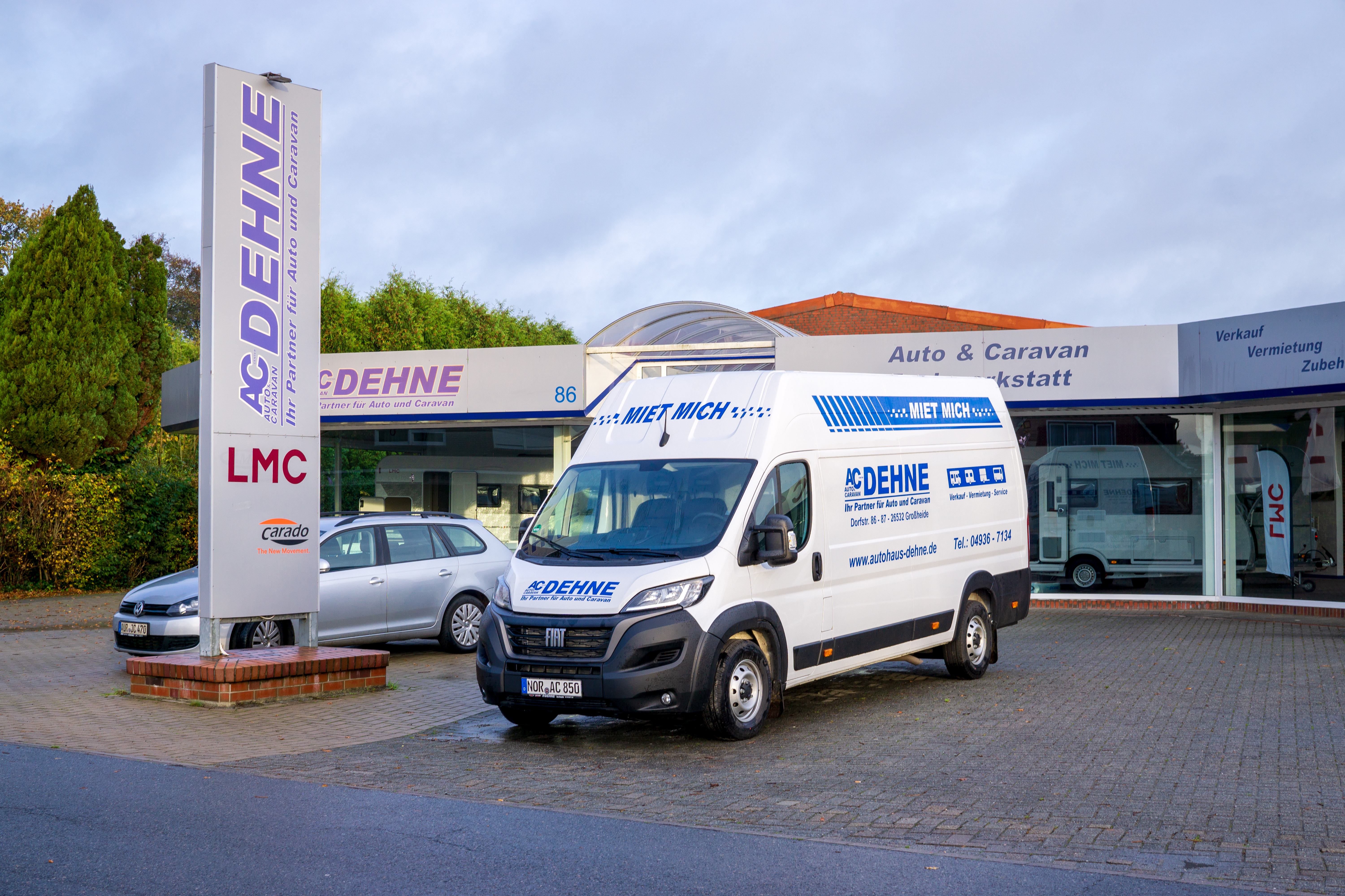 Wohnmobilhändler: A. C. Dehne GmbH