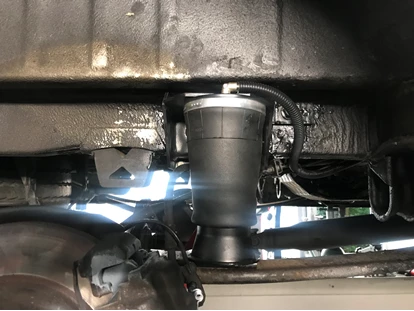 Wohnwagenhändler - Arnstadt - Nachrüstung einer Goldschmitt-Zusatzluftfederung an der Hinterachse Typ Mercedes Benz Sprinter James Cook Baureihe 903 - VAN - STORE GOLDSCHMITT PREMIUMPARTNER