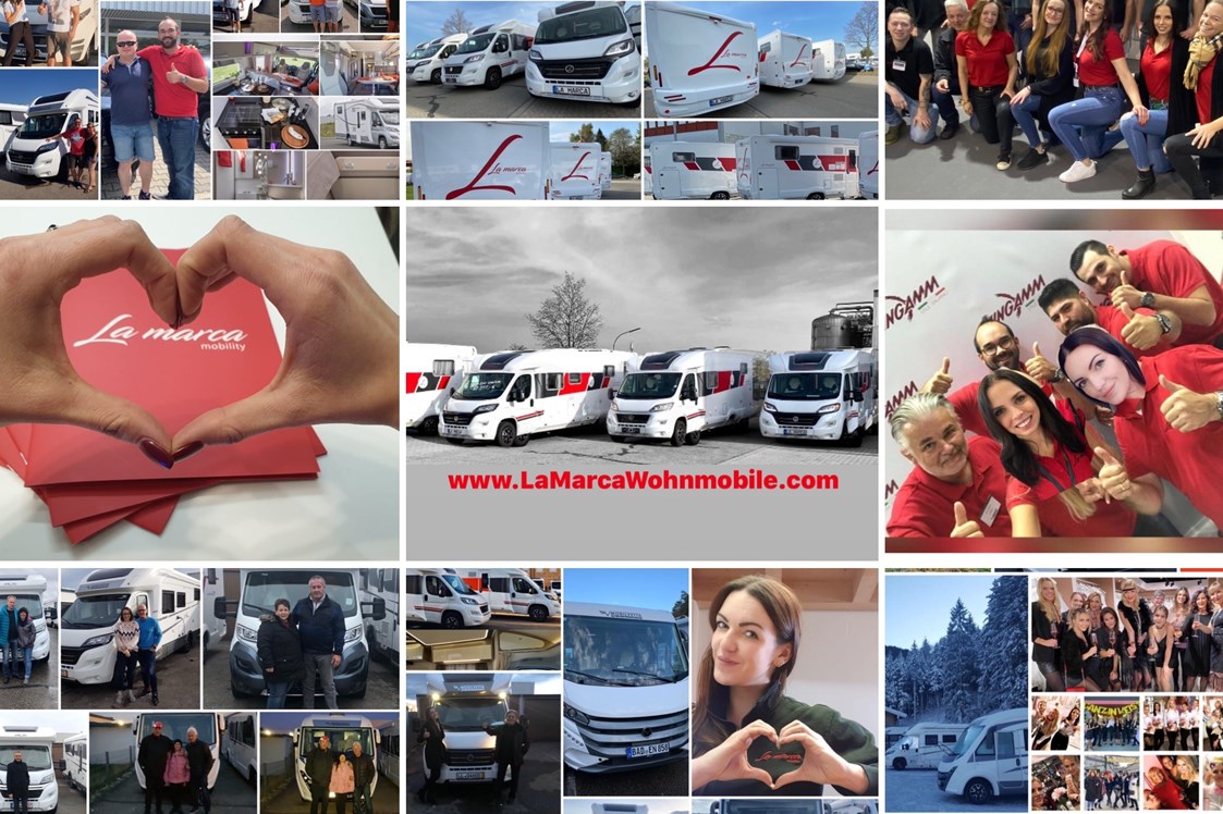 Wohnmobilhändler: La Marca 3x in Landsberg auf fast 25000qm - La Marca mobility GmbH