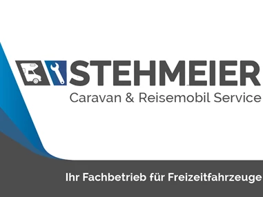 Wohnmobilhändler: Visitenkarte Vorderseite - Caravan Service Stehmeier - CARAVAN SERVICE Stehmeier