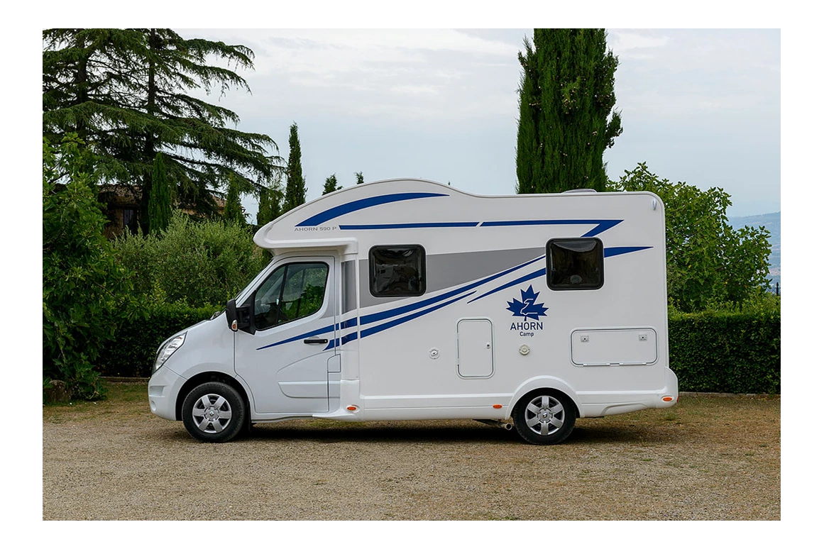 Camper mieten: Wohnmobil günstig mieten bei AlbCamper Heroldstatt zwischen Ulm und Stuttgart - Ahorn Camp 590 Wohnmobil bei AlbCamper