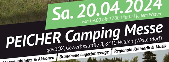 Caravan Messe: PEICHER Camping Messe