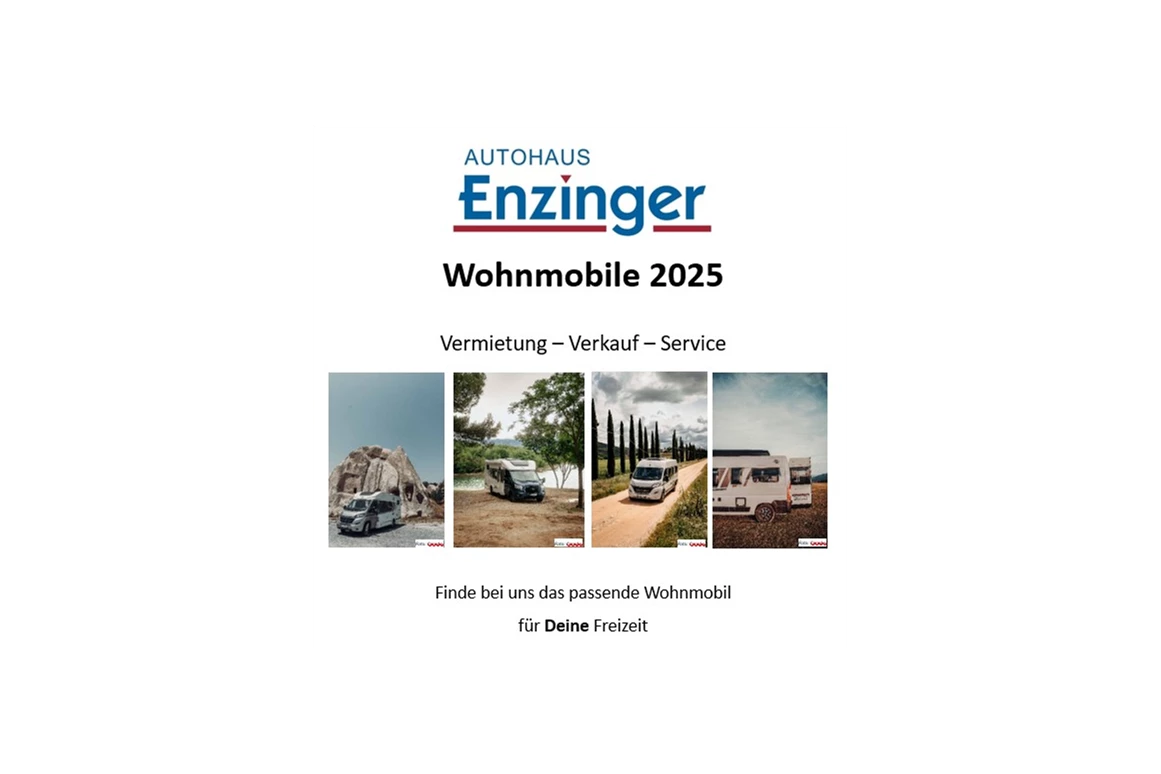 Camper mieten: Wohnmobile 2025
Grenzenlose Freiheit auf vier Rädern - Vermietpartner von DRM Deutsche Reisemobil Vermietung