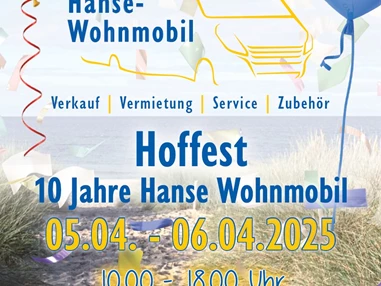 Caravan Messe: 10 Jahre Hanse-Wohnmobil ur
