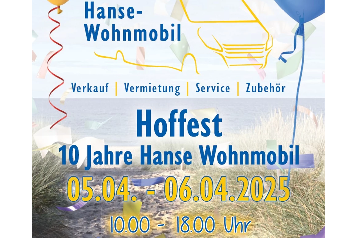 Caravan Messe: 10 Jahre Hanse-Wohnmobil ur