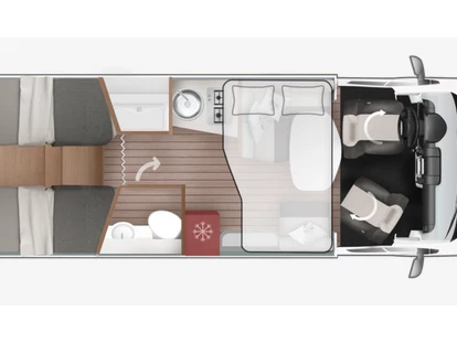 Caravan dealer - Thüringen Süd - Freizeitfahrzeuge-Teichmann Wohnmobil Roller Team Kronos 284 TL mit Hubbett Neufahrzeug Automatik sofort verfügbar