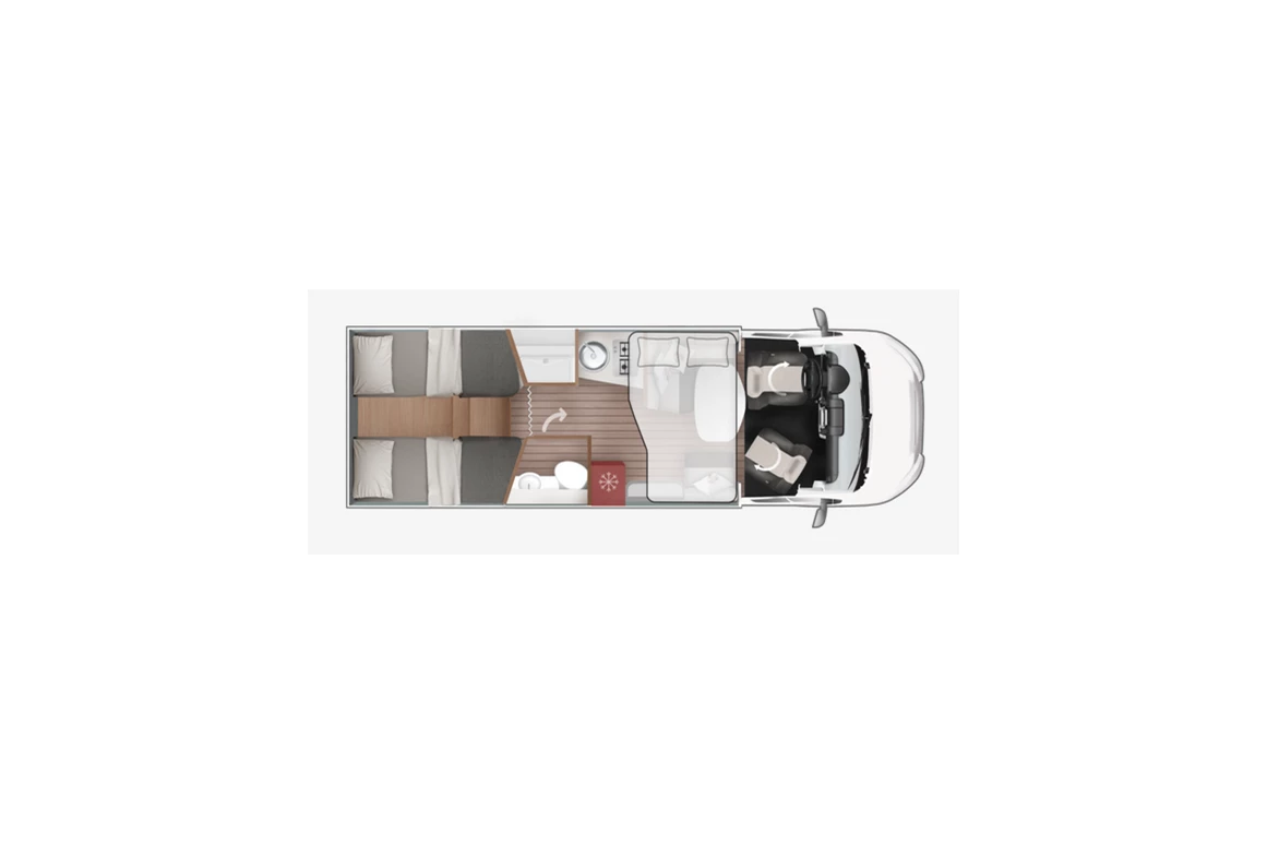 Wohnmobil-Verkauf: Wohnmobil Roller Team Kronos 284 TL mit Hubbett Neufahrzeug Automatik sofort verfügbar