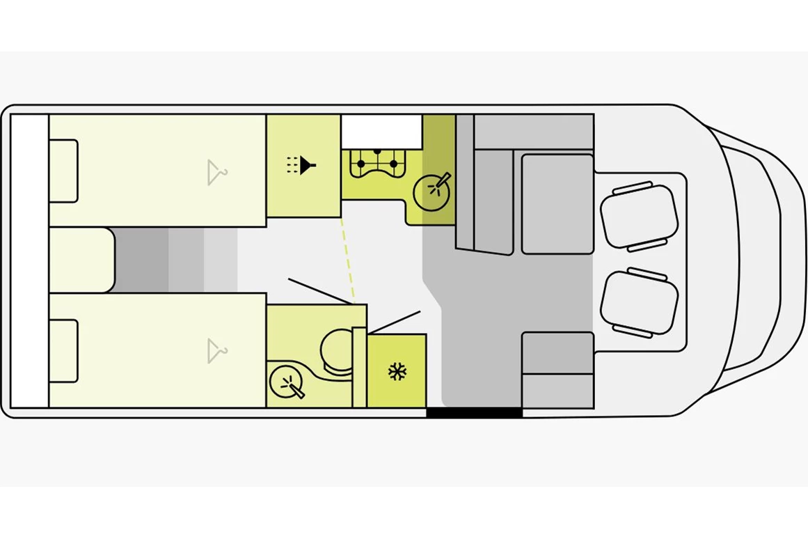 Wohnmobil-Verkauf: Wohnmobil Etrusco T 7400 SB Automatik, Klima Aufbau, Sat-TV Gebrauchtfahrzeug