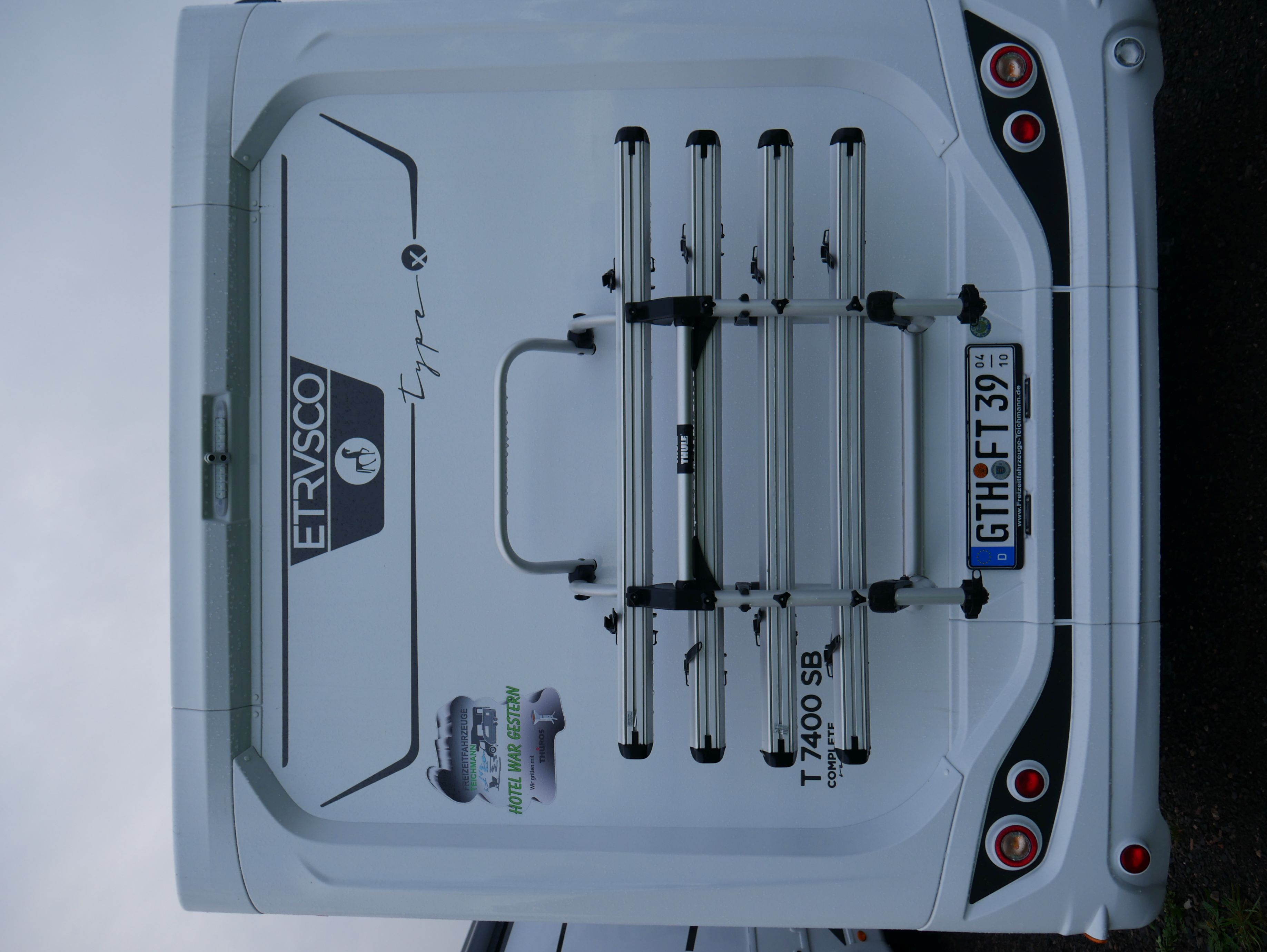 Caravandealer - Freizeitfahrzeuge-Teichmann Wohnmobil Etrusco T 7400 SB Automatik, Klima Aufbau, Sat-TV Gebrauchtfahrzeug sofort verfügbar