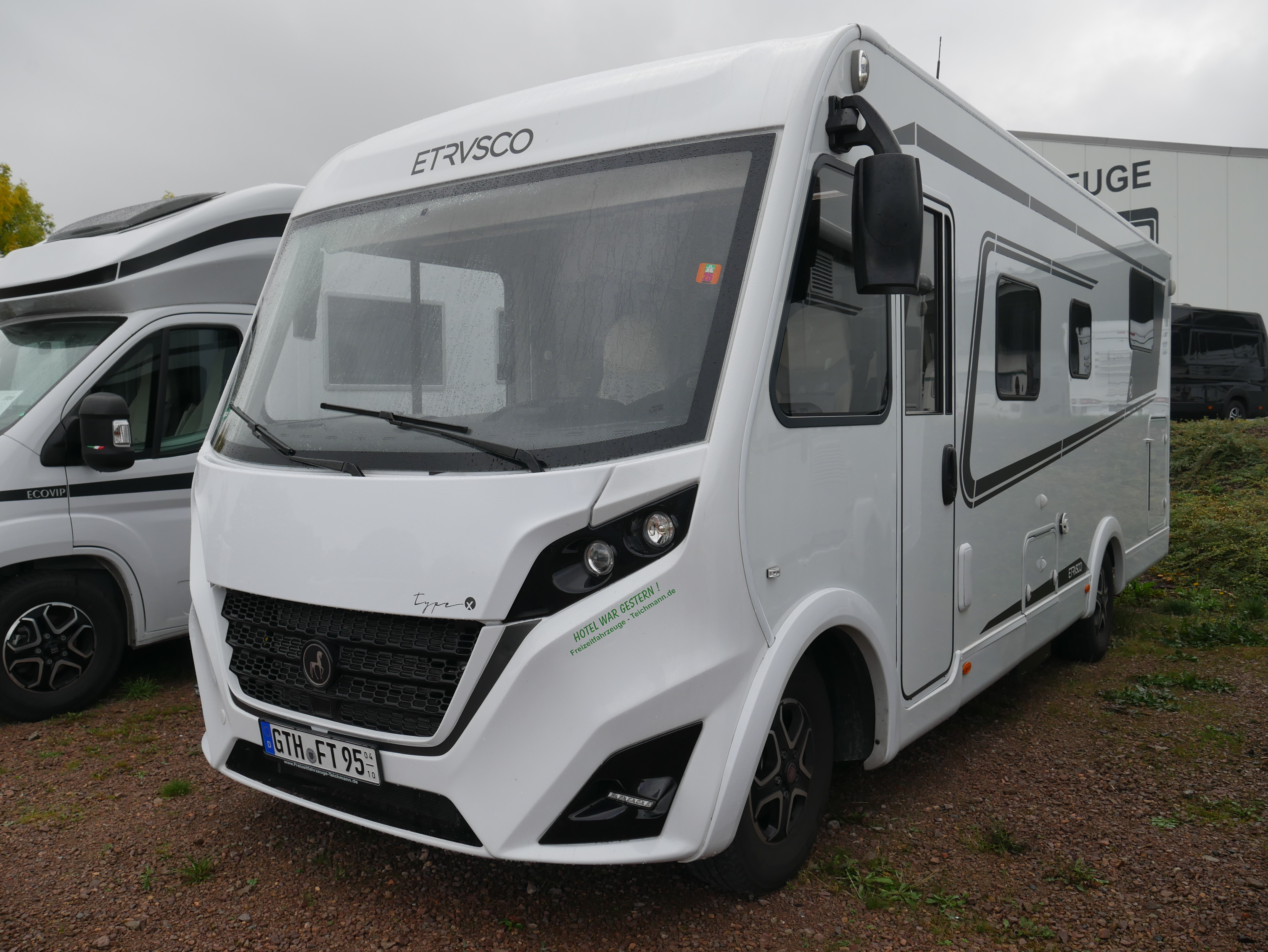 Caravandealer - Freizeitfahrzeuge-Teichmann Wohnmobil Etrusco I 7400 SB AUTOMATIK Klima Aufbau/ Sat-TV / Radio sofort verfügbar