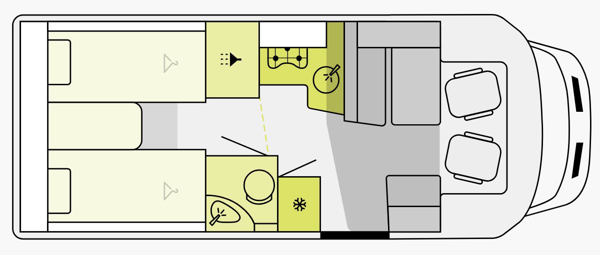 Wohnmobil-Verkauf: Wohnmobil Etrusco T 7.3 SF Automatik Complete Selection Gebrauchtfahrzeug sofort verfügbar