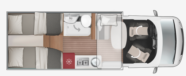 Wohnmobil-Verkauf: Wohnmobil Roller Team Kronos Fit 281 TL mit Hubbett Neufahrzeug Automatik demnächst verfügbar