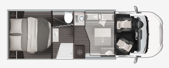 Caravan dealer - Fahrzeugzustand: neu - Freizeitfahrzeuge-Teichmann Wohnmobil Roller Team Zefiro 266 TL Power Edition Neufahrzeug Automatik 180 PS, 2 x Lithium Batterien, 400 Watt Solar demnächst verfügbar