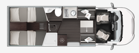 Caravandealer - Thüringen Süd - Freizeitfahrzeuge-Teichmann Wohnmobil Roller Team Zefiro 287 P Power Edition Neufahrzeug Automatik 180 PS 2 x Lithium Batterien, 400 Watt Solar demnächst verfügbar
