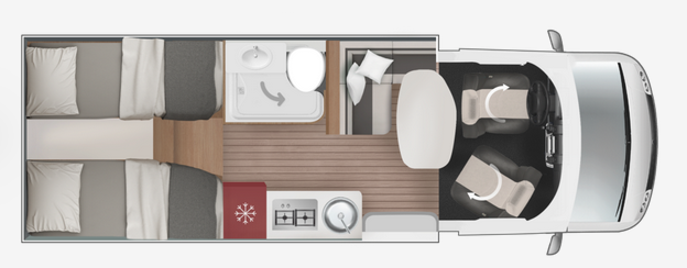 Caravandealer - Thüringen Süd - Freizeitfahrzeuge-Teichmann Wohnmobil Roller Team Kronos Fit 281 P Neufahrzeug Automatik demnächst verfügbar