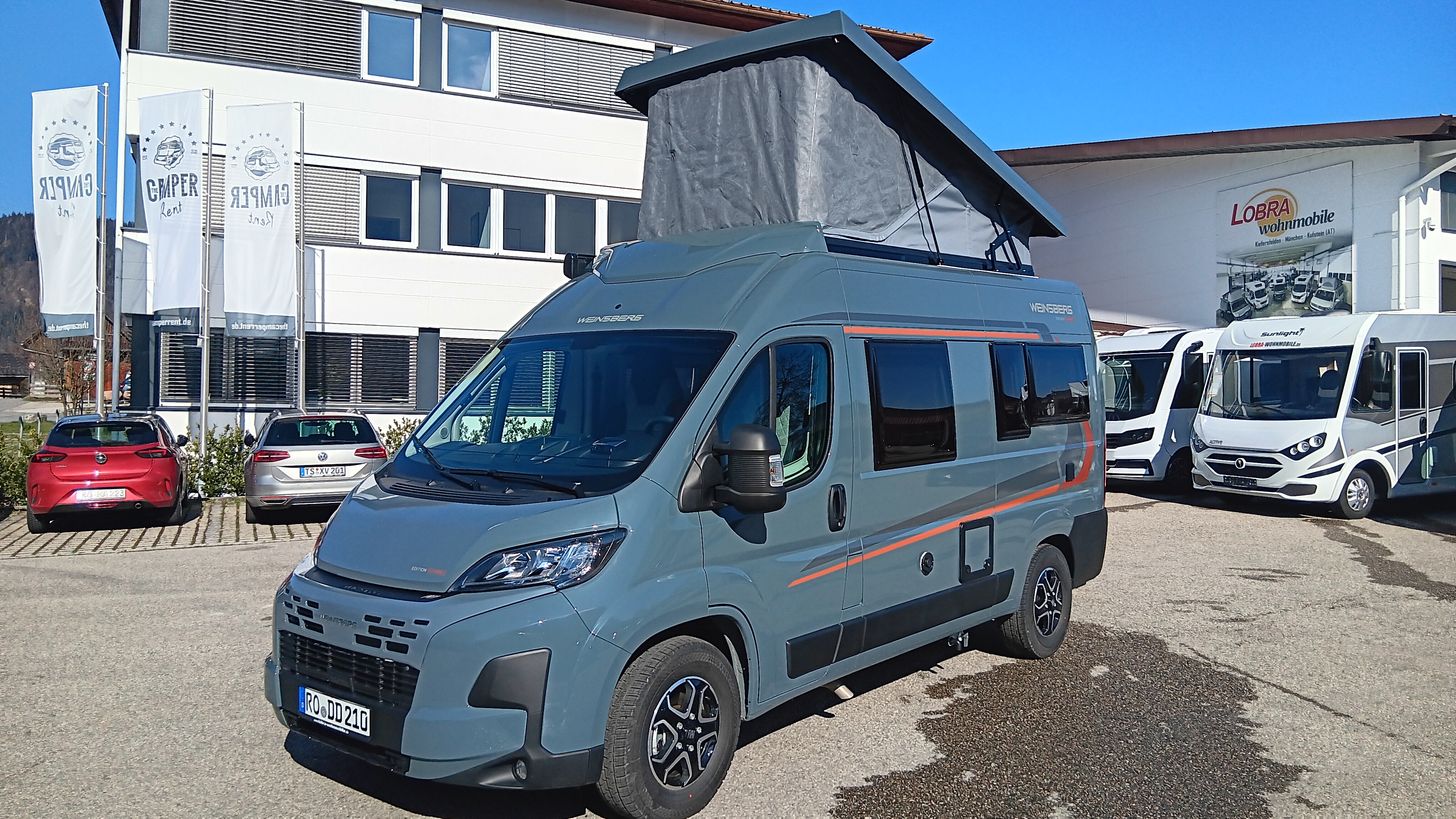 Caravandealer - Aufbauart: Pickup - The Camper Rent GmbH Weinsberg CaraBus 540 MQ Fire-Edition